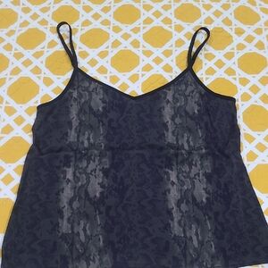 All Saints Forrest Gree and Black TAMI MASALA Top